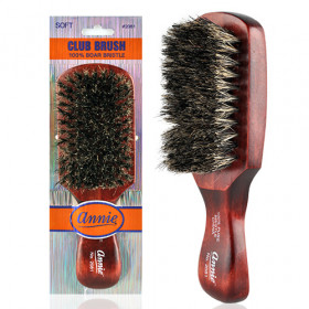 Annie Soft 100% Boar Club Brush #2081 Annie Soft 100% Boar Club Brush #2081